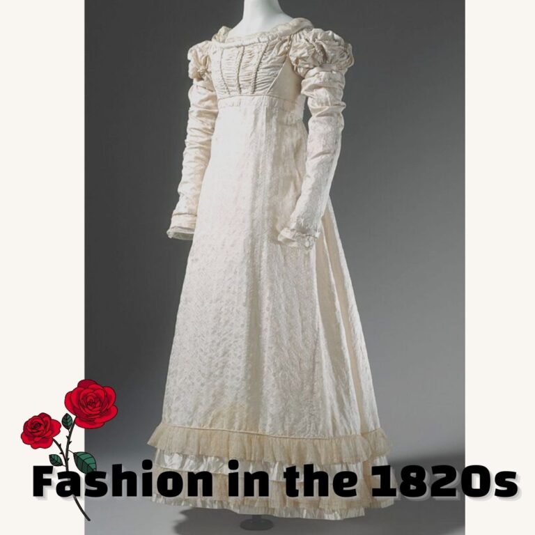Young woman's dress circa 1822